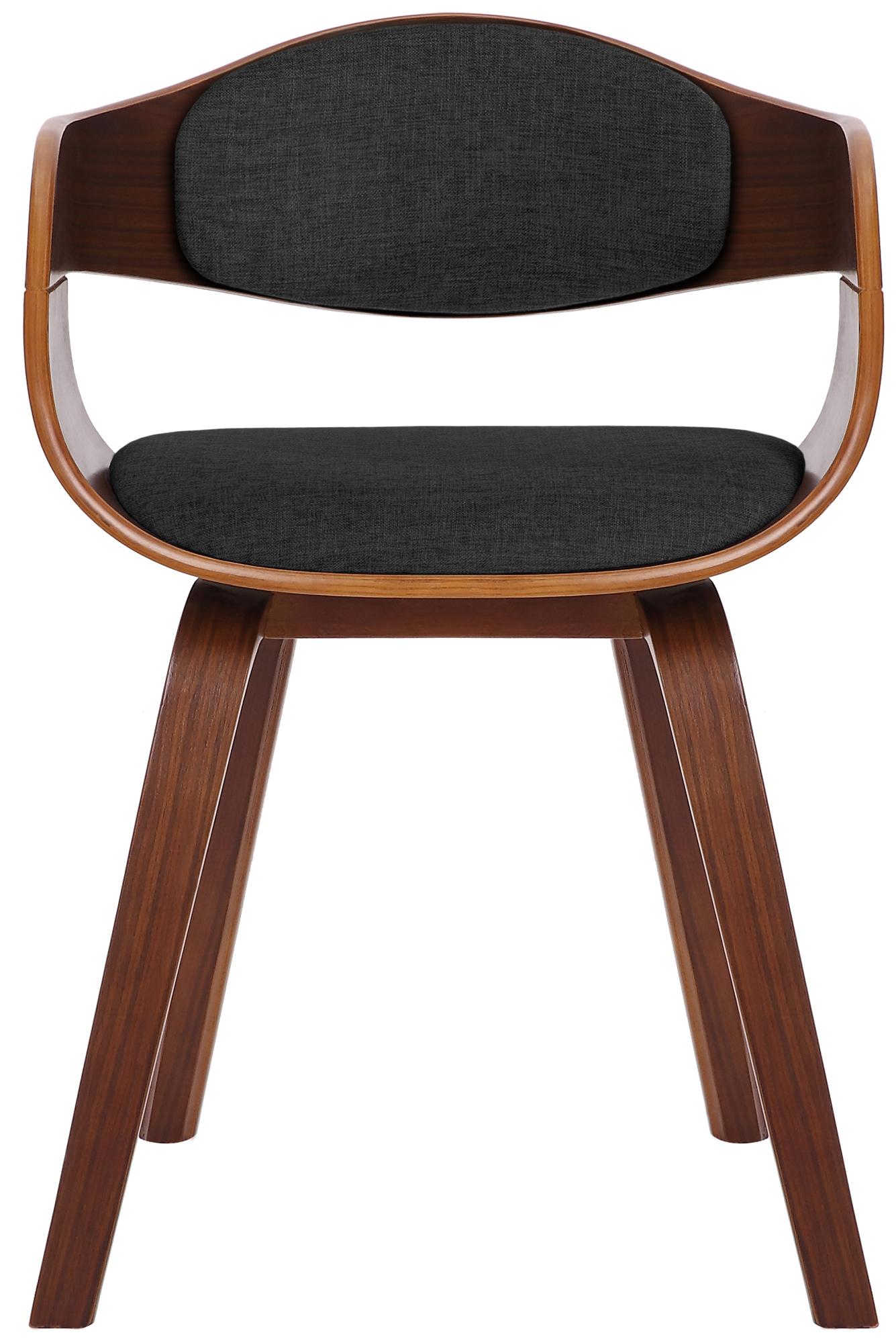Lot de 2 chaises de salle à manger Kingston en Tissu