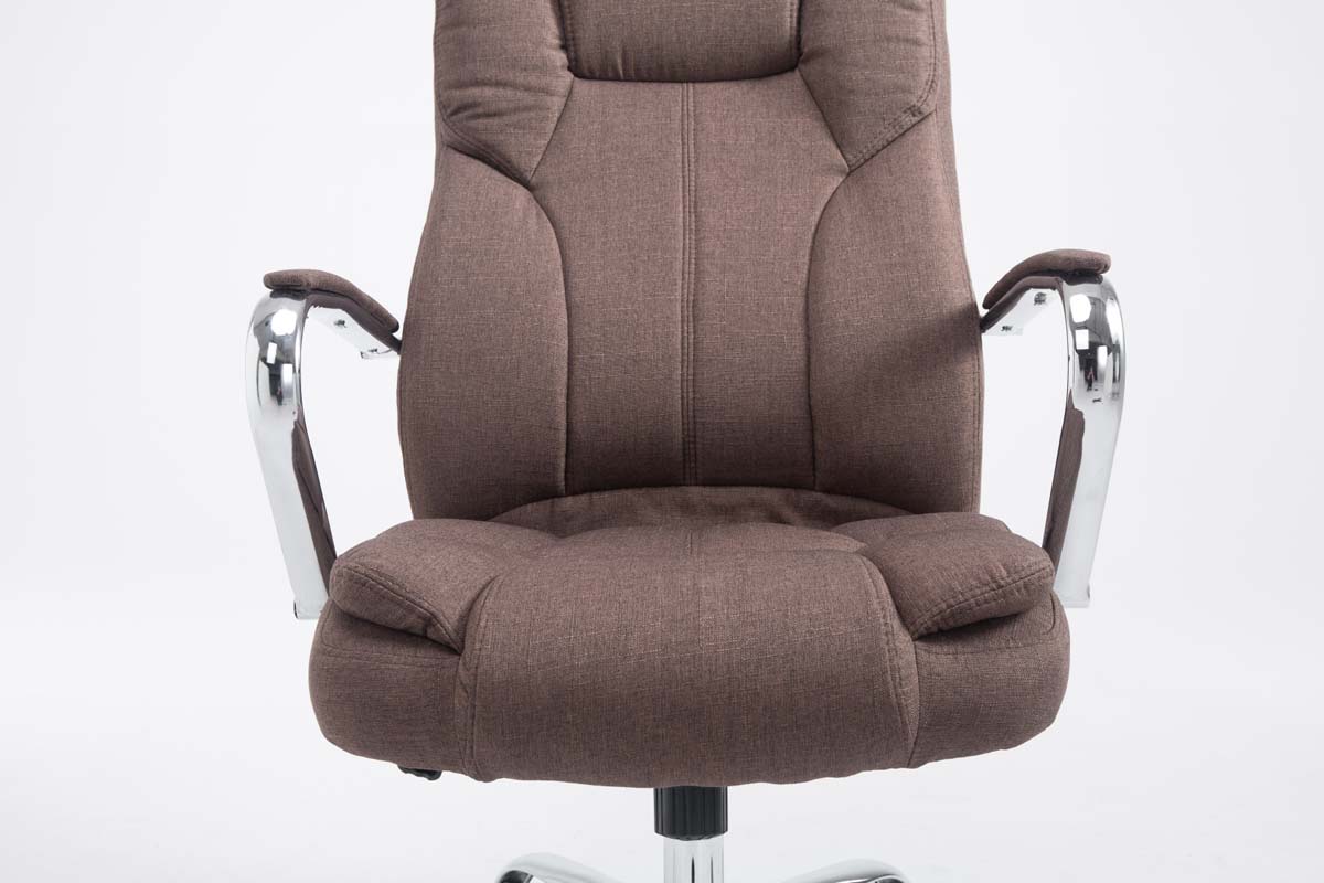Fauteuil de bureau XXL Xanthos en Tissu  capacité de charge 210 kg